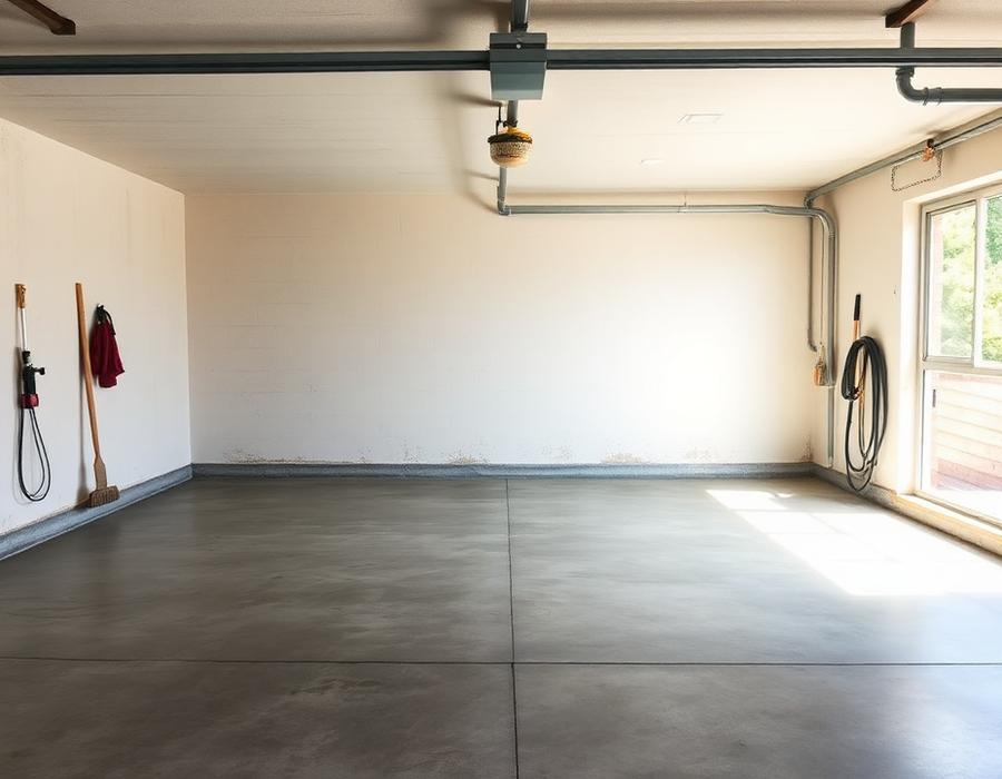Après — Garage vidé — Ahuntsic
